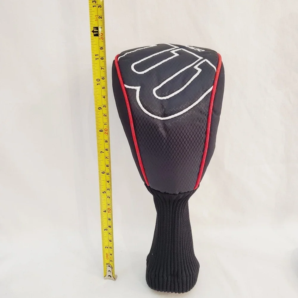 Wilson Driver Golf Head Cover Black Red
