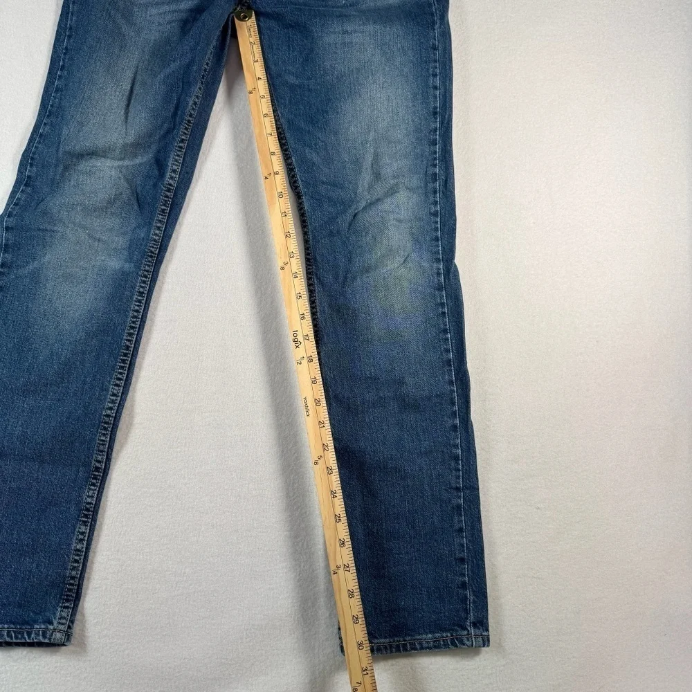 Levis Jeans Mens 31 Blue 511 Straight Mid Rise Medium Wash Stretch