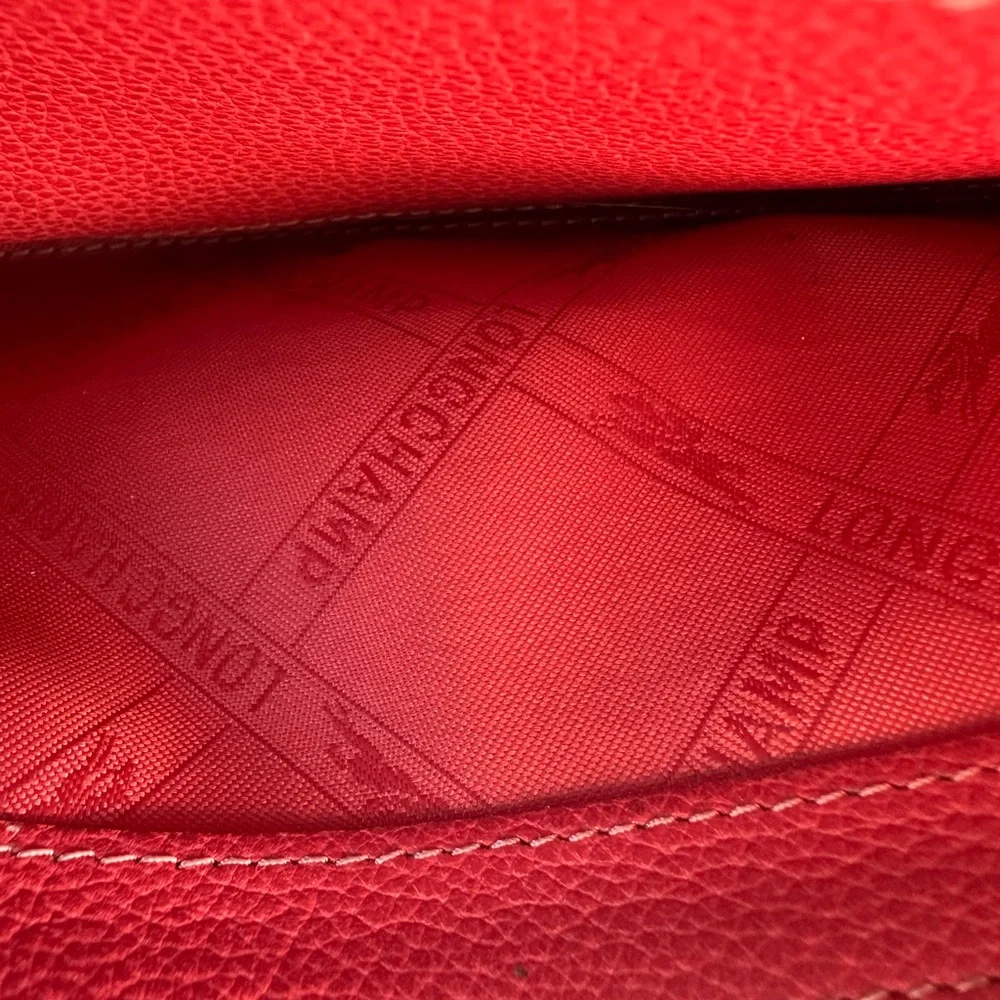 Longchamp Le Foulonne Continental Leather Wallet