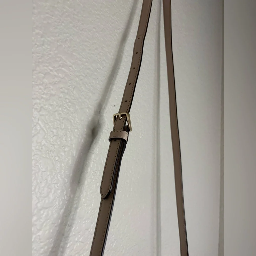Kate Spade Eva Bucket Bag Cream Tan Crossbody