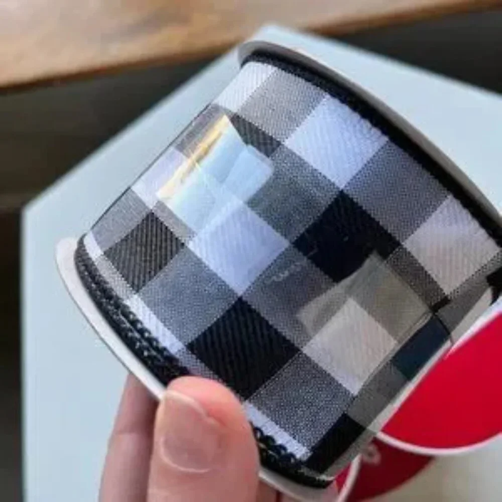 Wired Fabric Ribbon (1‎ jumbo roll / 4 standard rolls) (NEW) (p/s)