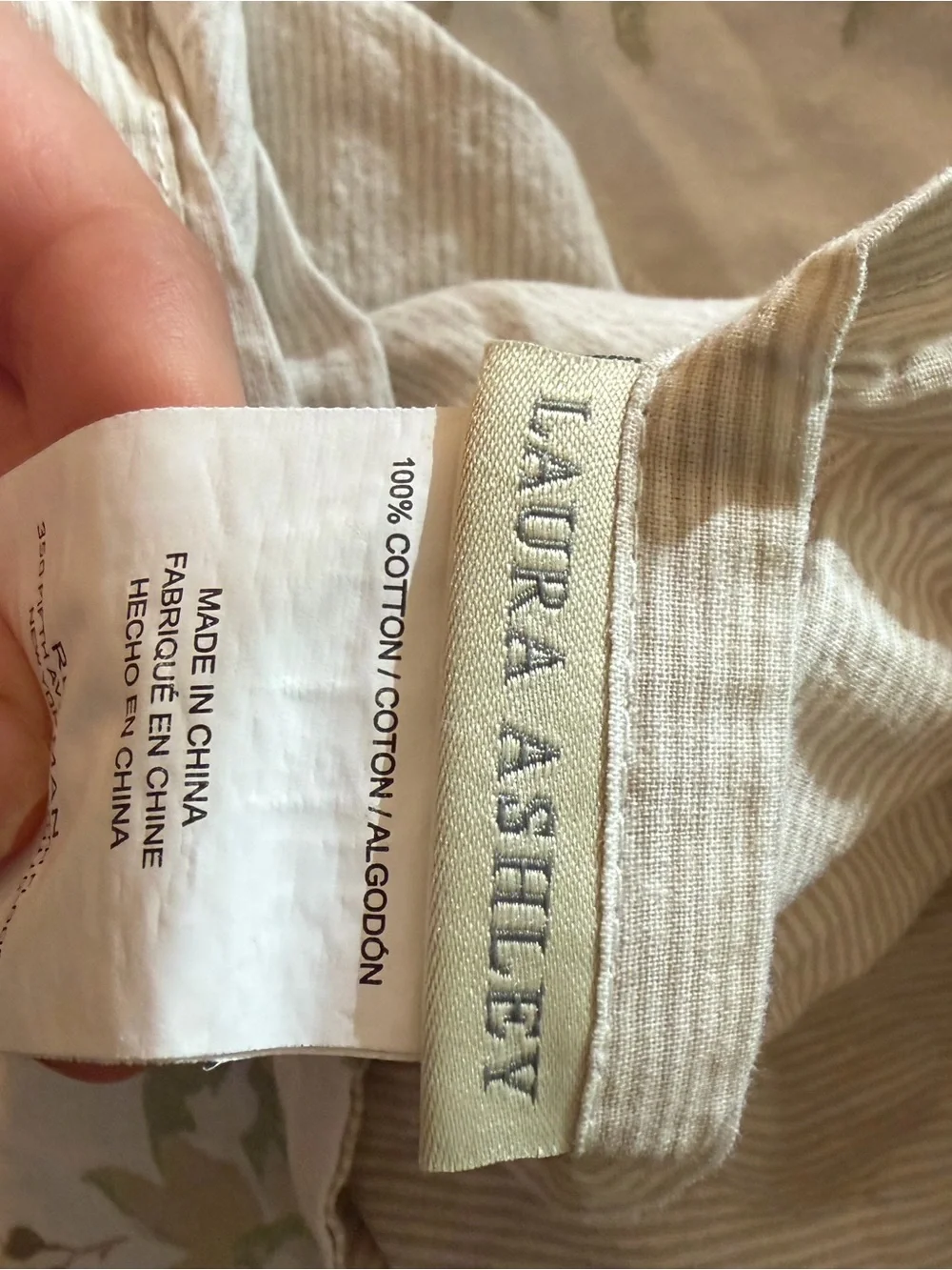 Laura Ashley breathable 100%