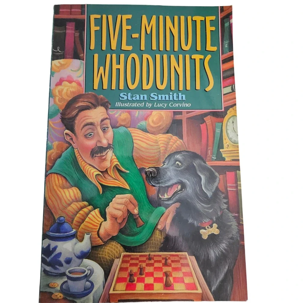 Whodunit Mystery Puzzle Book Lot of 4 Sherlock Holmes Five Minute Quicksolve