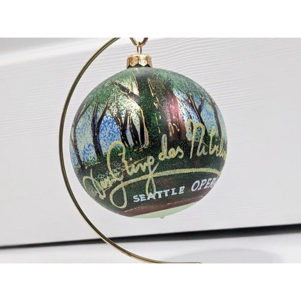 Seattle Opera Der‎ Ring des Nibelungen Polish Glass Christmas Ornament Large 4