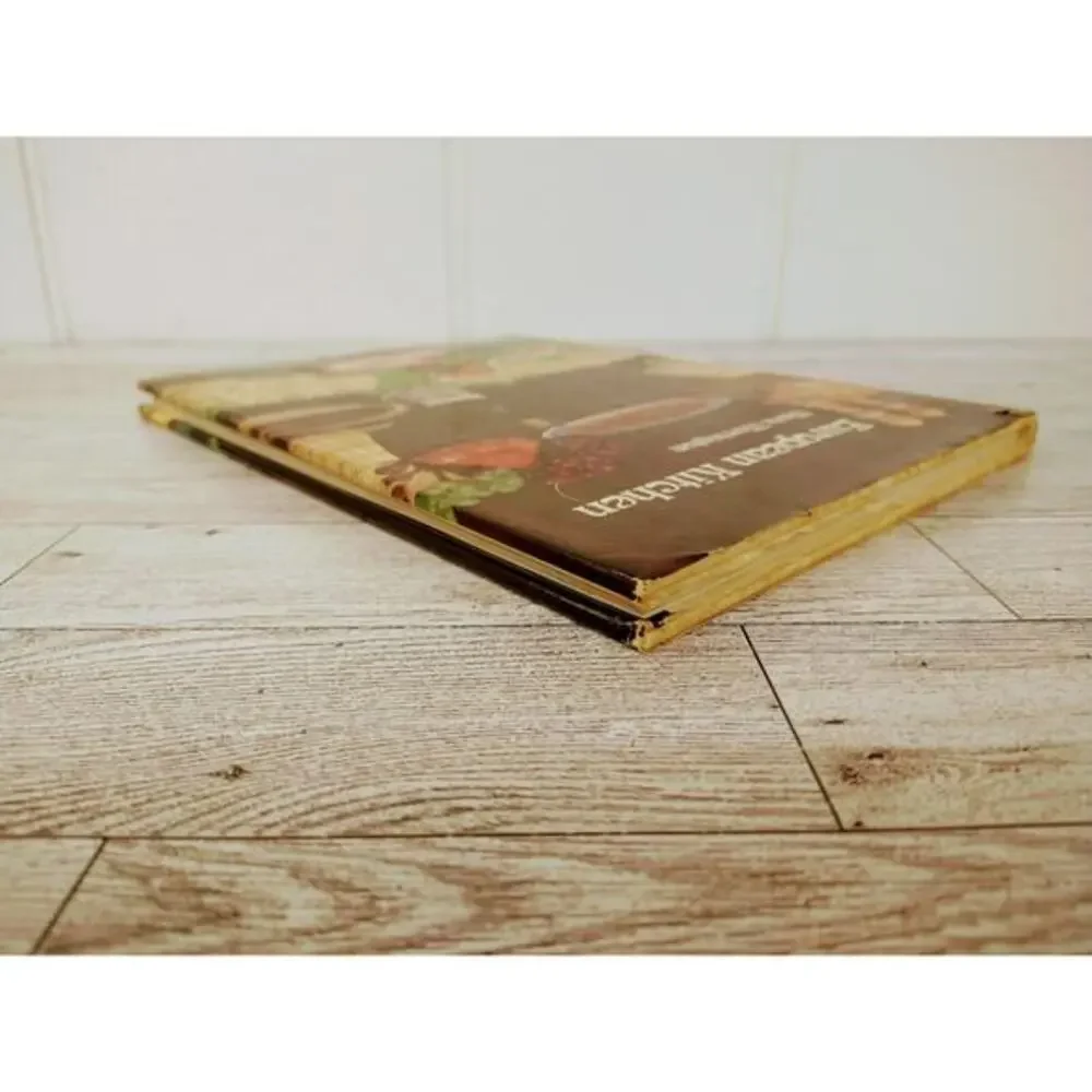 Vintage Cookbook european kitchen