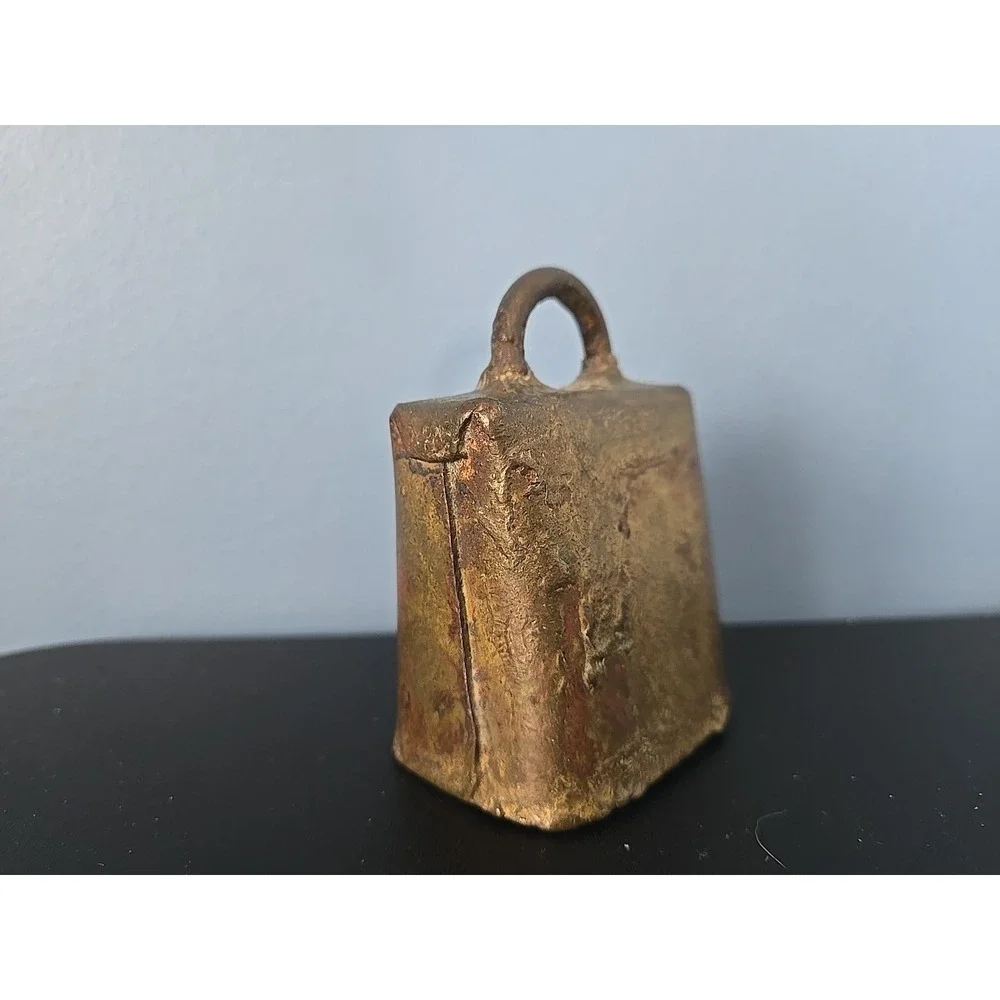 Handmade vintage brass