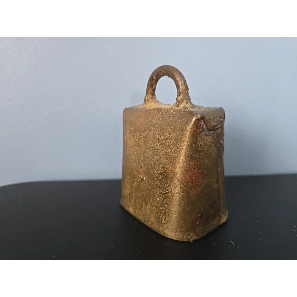 Handmade vintage brass