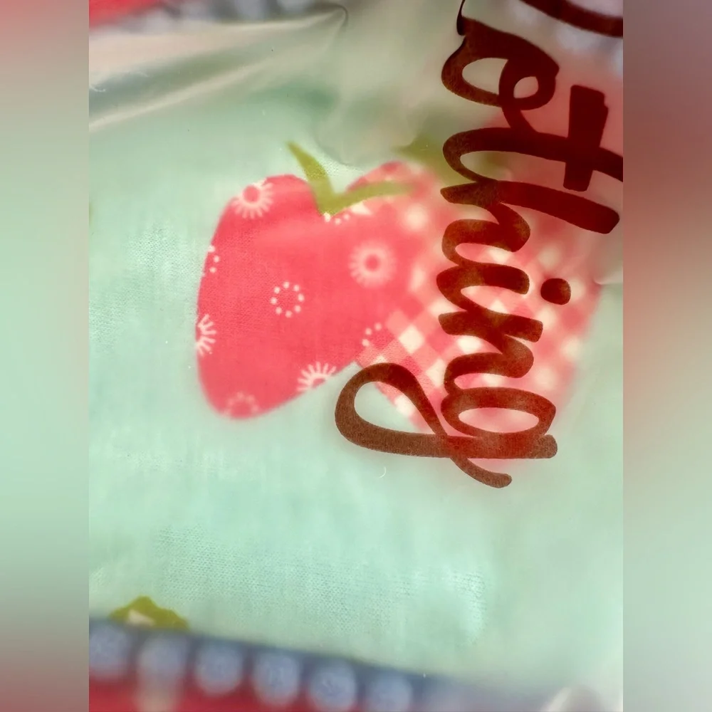 Matilda Jane Going Together Throw Floral Strawberry Blanket New In Bag!