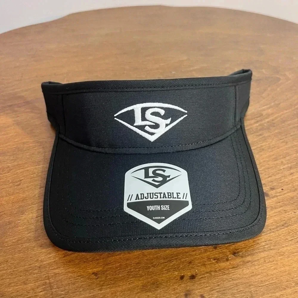 Louisville LS Adjustable‎ Youth Black Baseball Visor Cap Sportswear