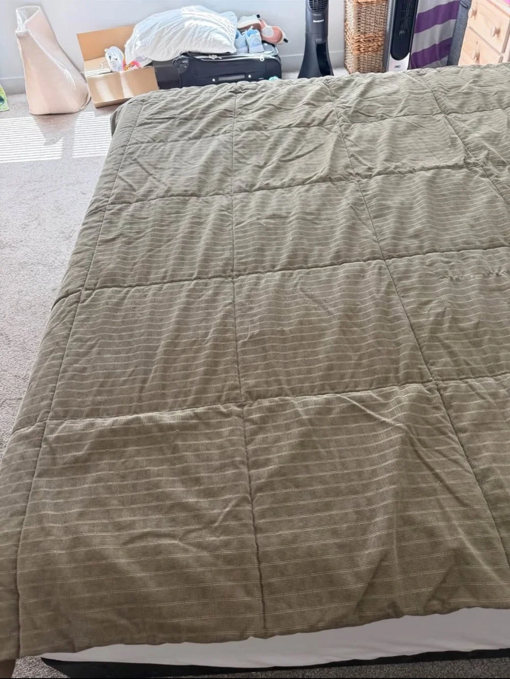 Better Homes And Gardens Olive Green Quilted Comforter
