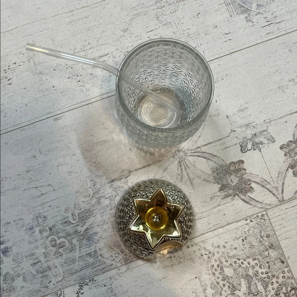 N/A metal glass cup