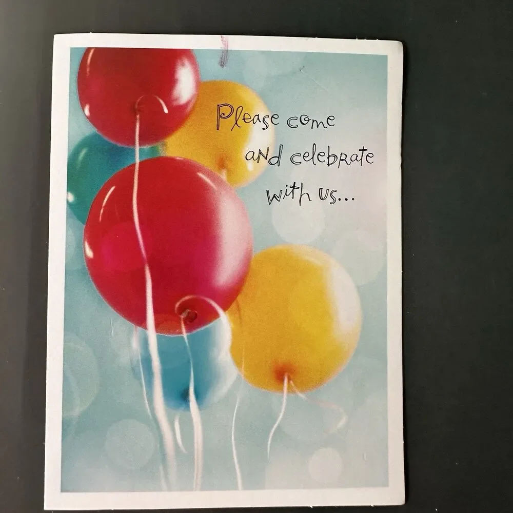 Vintage Hallmark Tender Thoughts Birthday Party Invitations Thank You Notes Lot