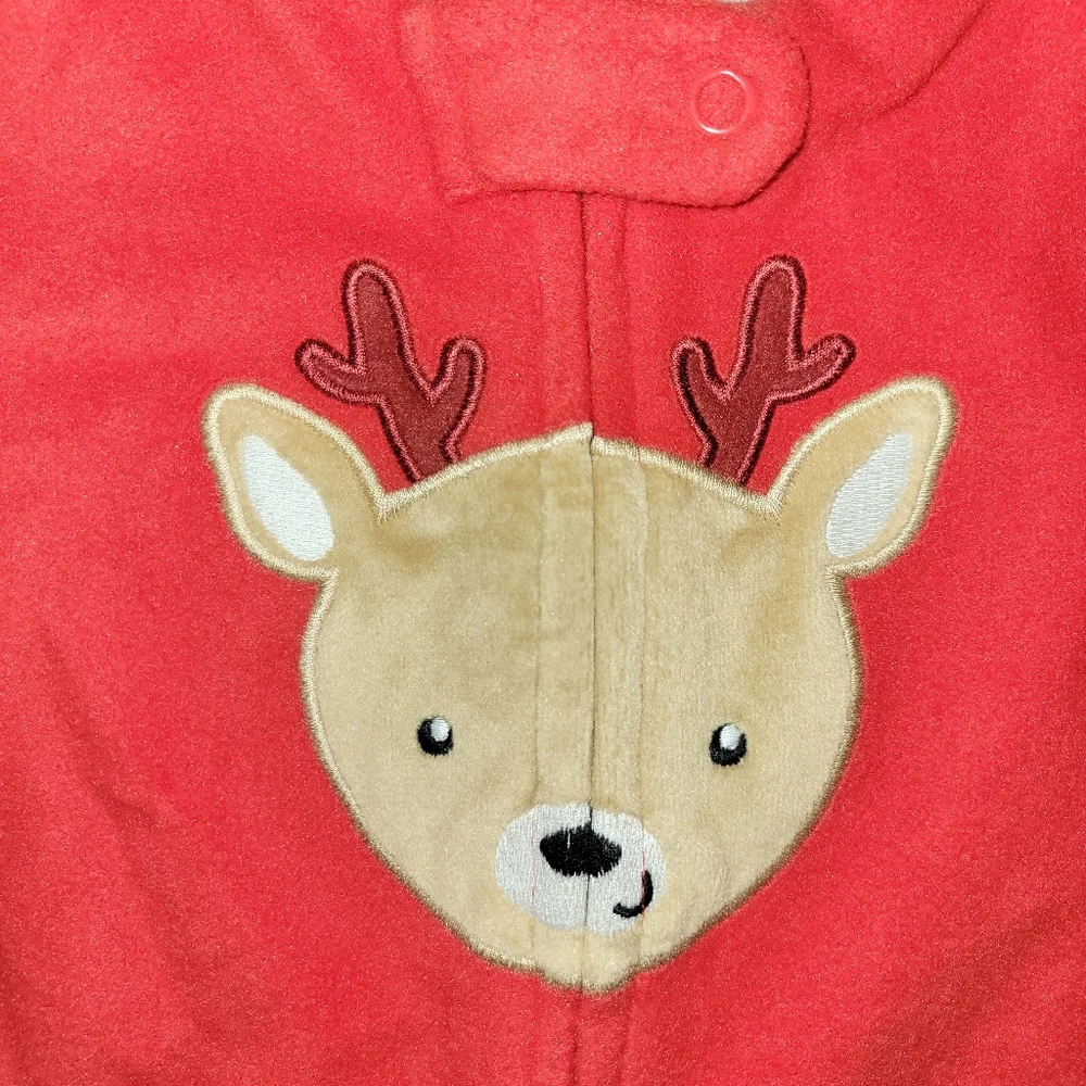 Carters reindeer pajamas sleeper