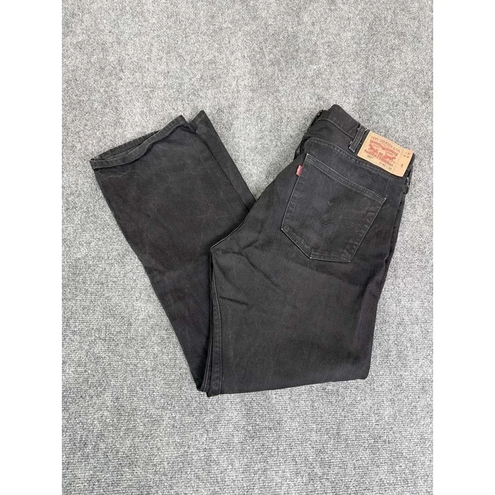 Levi's Strauss‎ 501xx Jeans Black Men's Size 40x32(40x30) Excellent Condition