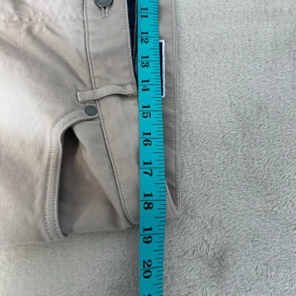 Charles Tyrwhitt Mens Classic Fit 5-Pocket Trousers Tan Khaki 36W 32L Stretch