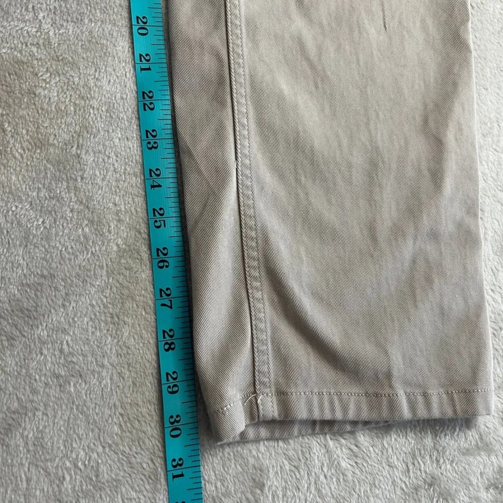 Charles Tyrwhitt Mens Classic Fit 5-Pocket Trousers Tan Khaki 36W 32L Stretch