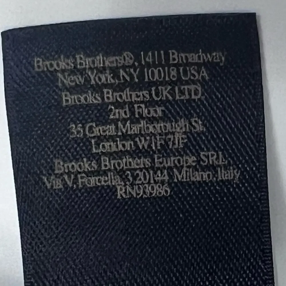 Brooks Brothers elevated cold