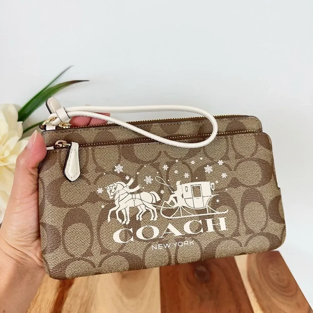 Coach nwt double