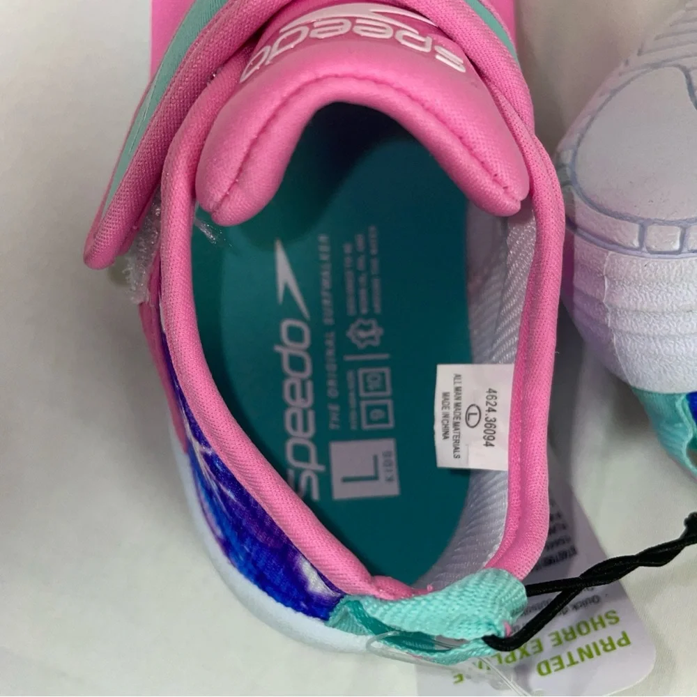 Speedo Pink‎ and Teal Kids Water Shoes
