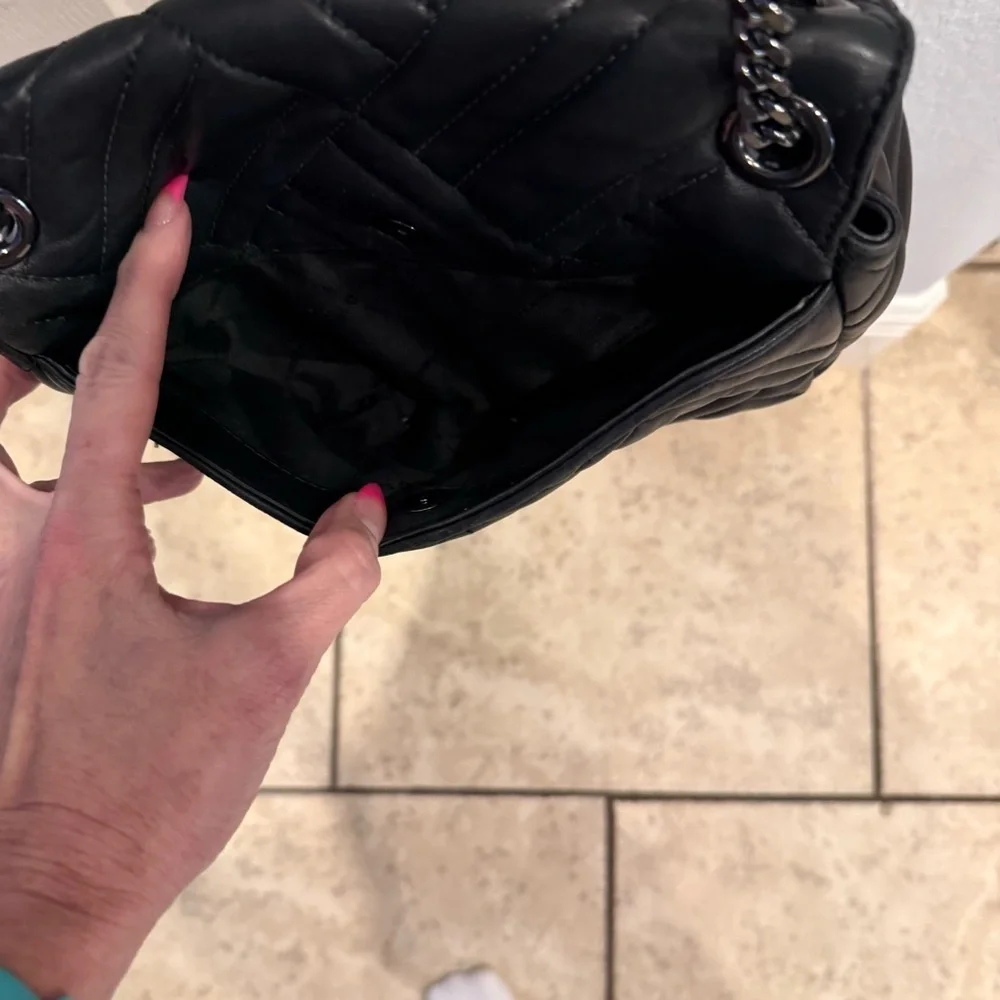 Michael Kors Black Peyton Shoulder Bag