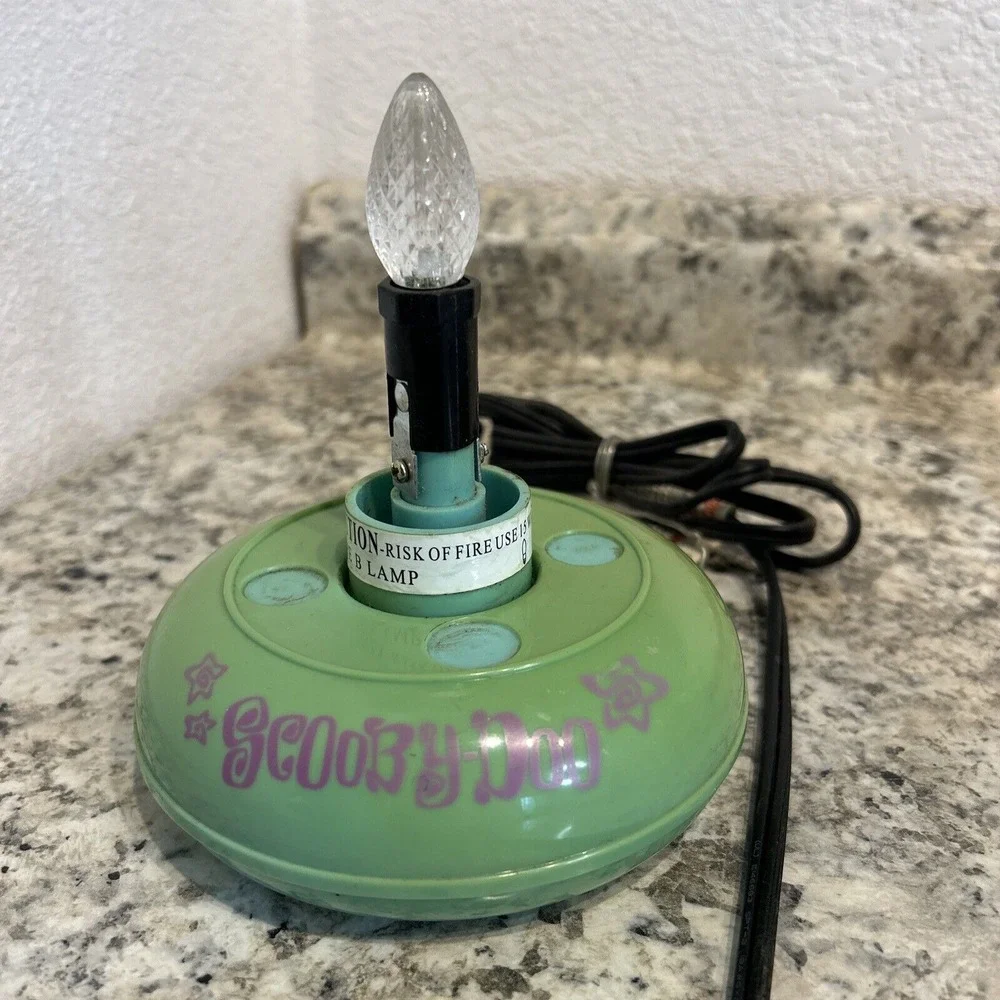 Scooby Doo Disco Light Lamp‎ Base With Changing Colors By Rinco D3