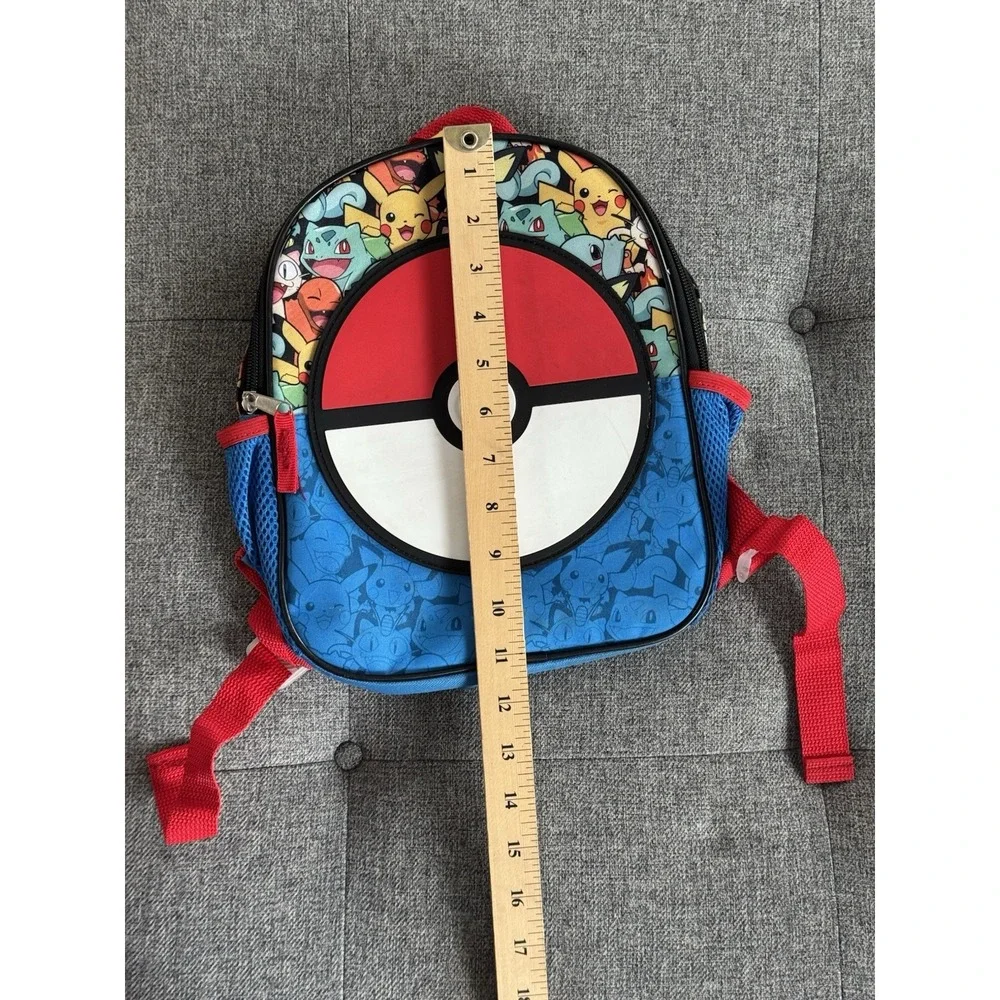 Bioworld Pokemon Kids Small Backpack Multicolor‎ Size 11