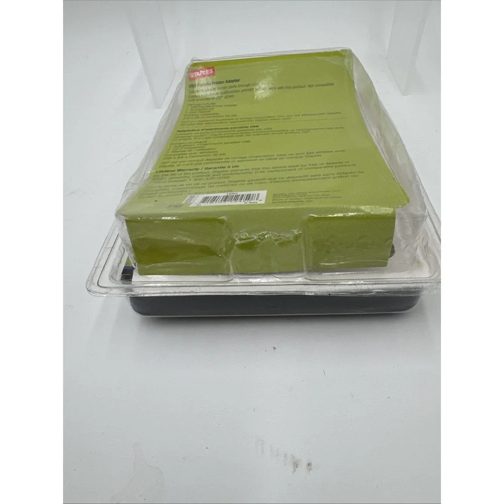 STAPLES USB Parallel‎ Printer Adapter *New Unused*