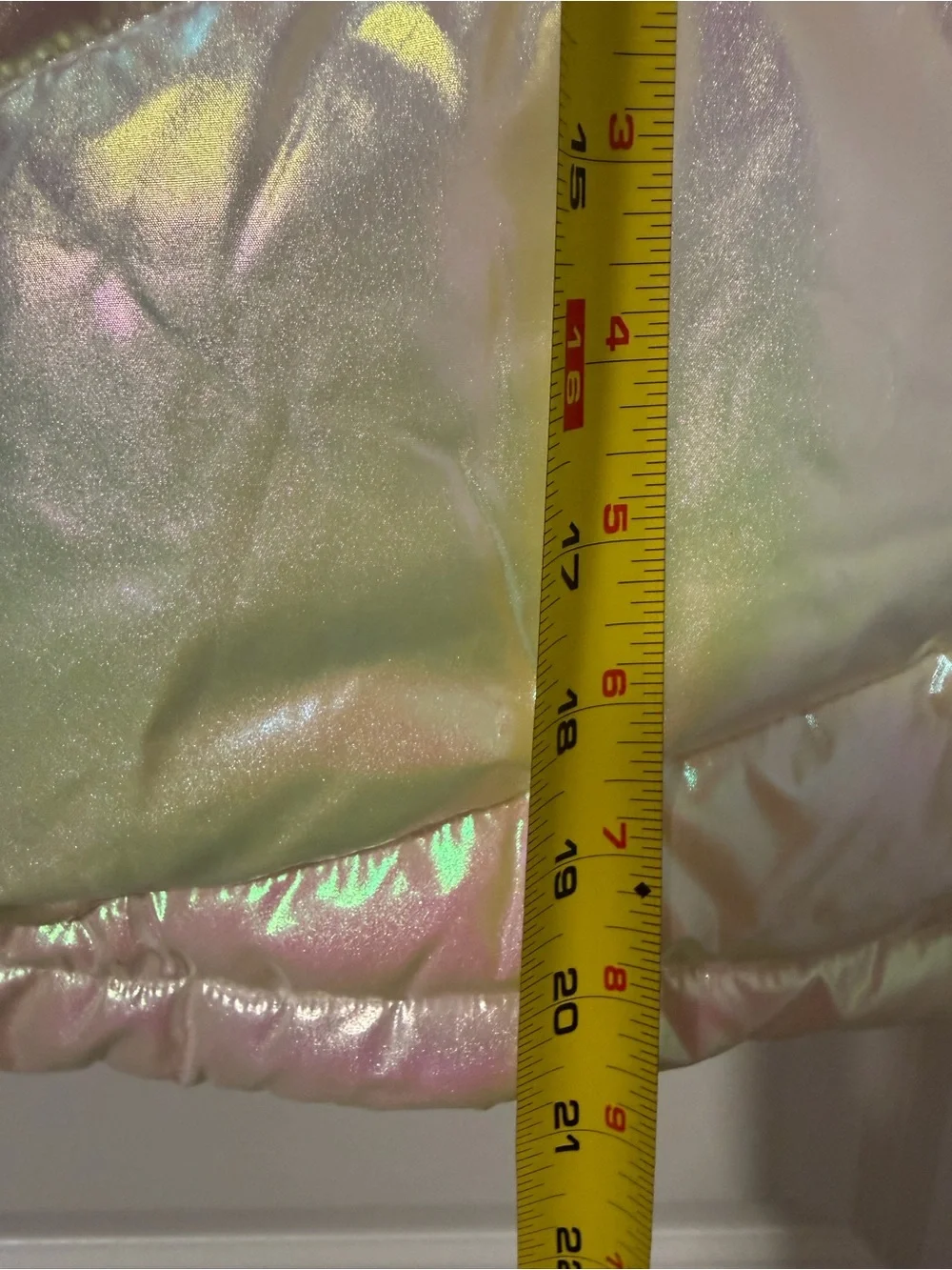Xersion iridescent puffer
