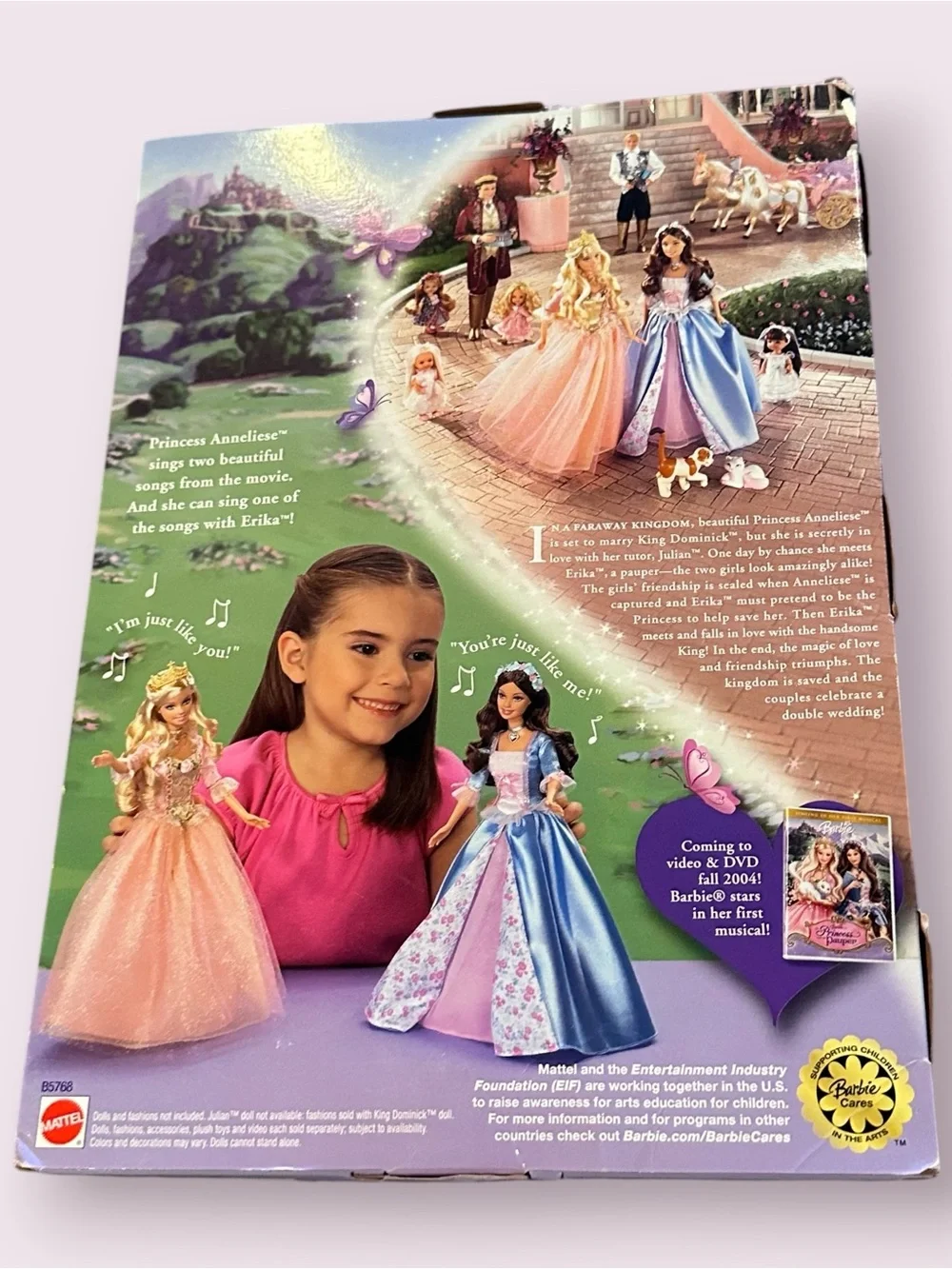 Barbie doll dressed