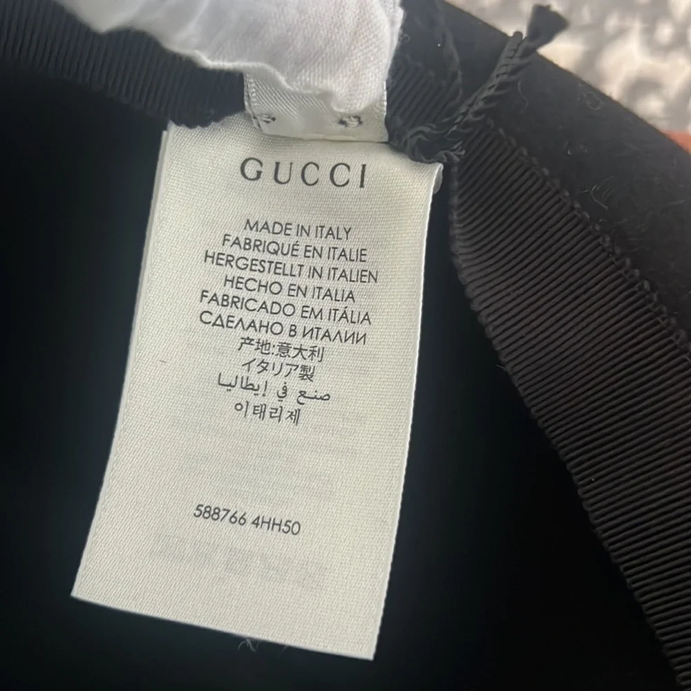 Gucci Rabbit‎ Felt Fedora size 57
