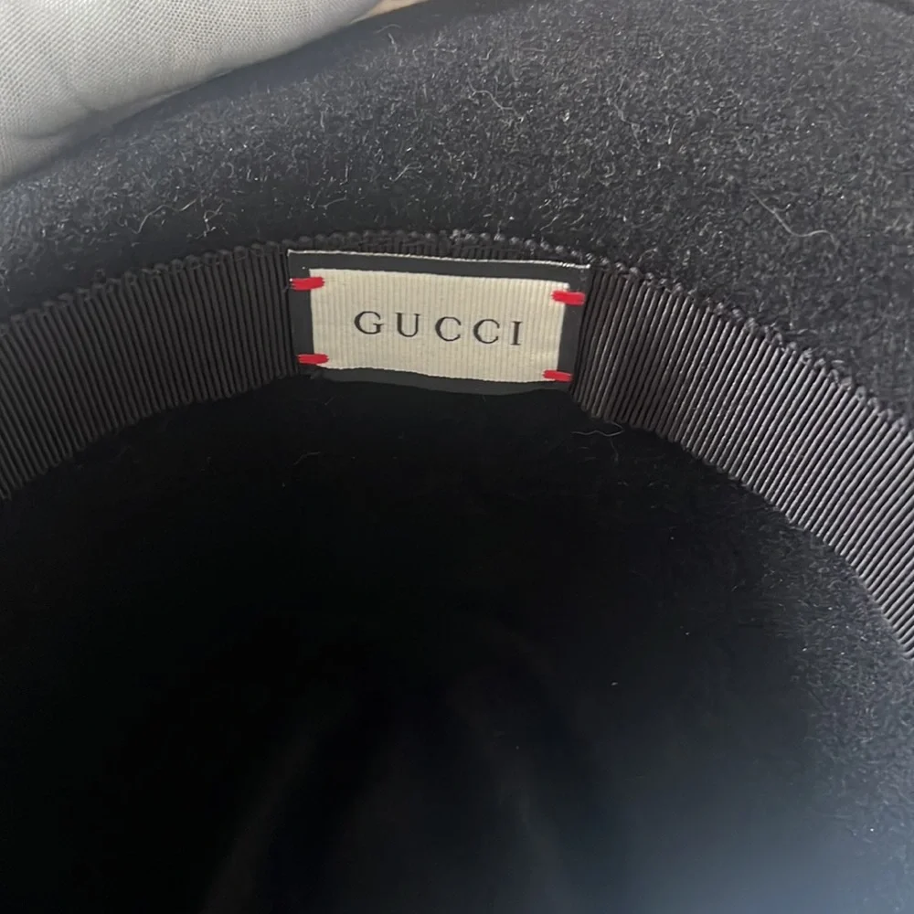 Gucci Rabbit‎ Felt Fedora size 57