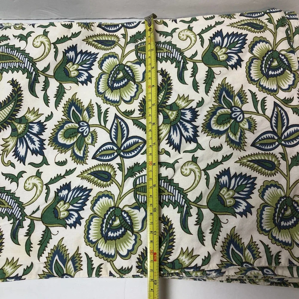 Pier 1 Imports Placemats 100% Cotton Rectangular Floral Multicolor Set of 8‎
