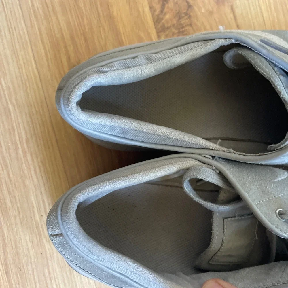 Nike Zoom Stefan Janoski RARE Shoes Men's 11 All Gray Leather Skate Sneaker