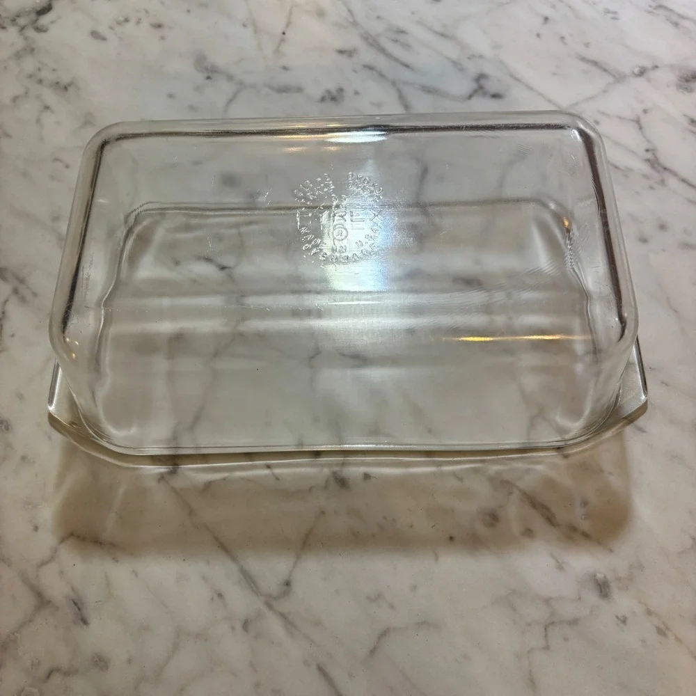 Pyrex vintage clear