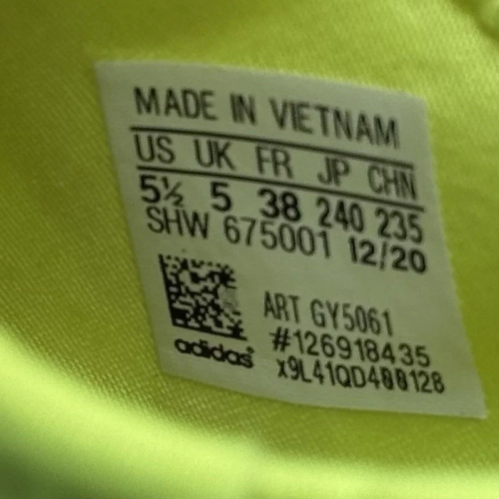 Adidas NMD_R1 V2 - Men's 5.5 - Solar Yellow Running Shoes Sneakers