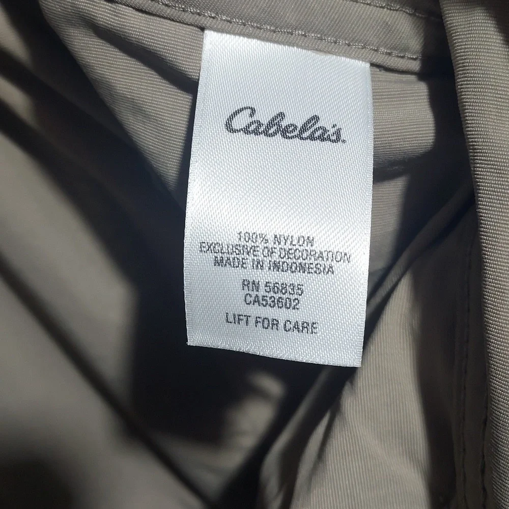 Cabelas Classic Fit Convertible Lightweight Quick Dry Hiking Pants Size‎ 48 X 30