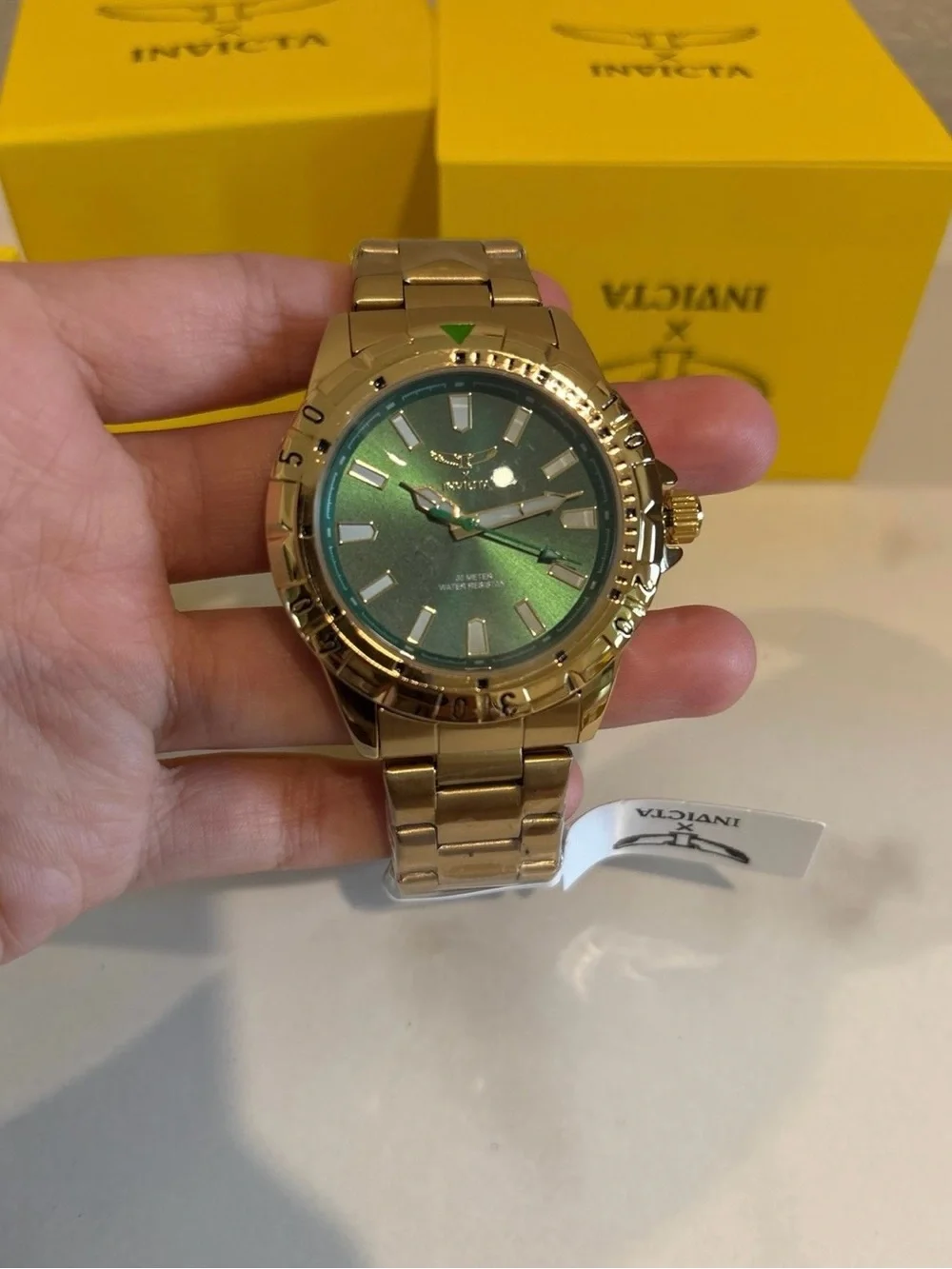 Invicta exact displays