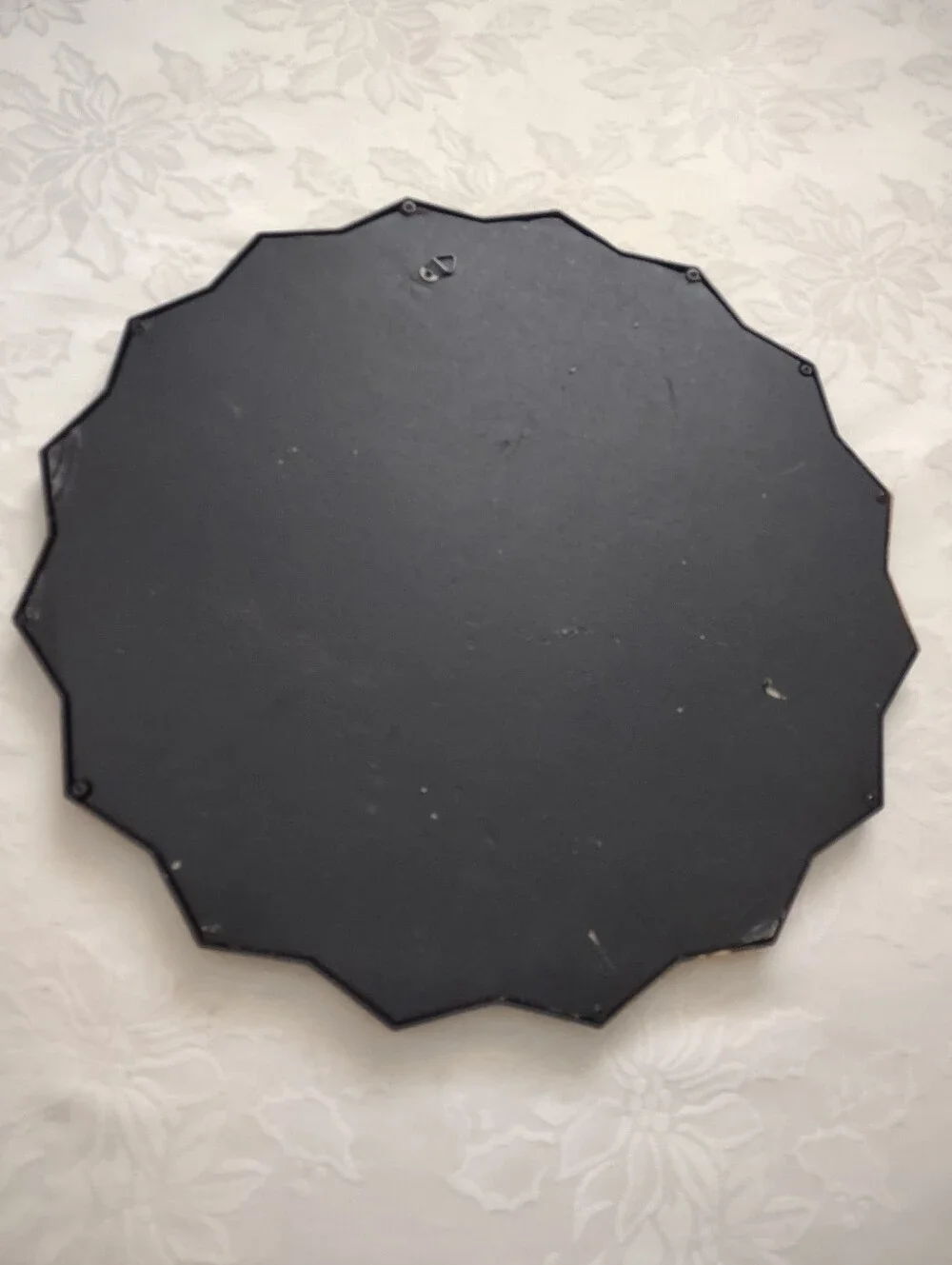 Round Art Deco Wall Mirror