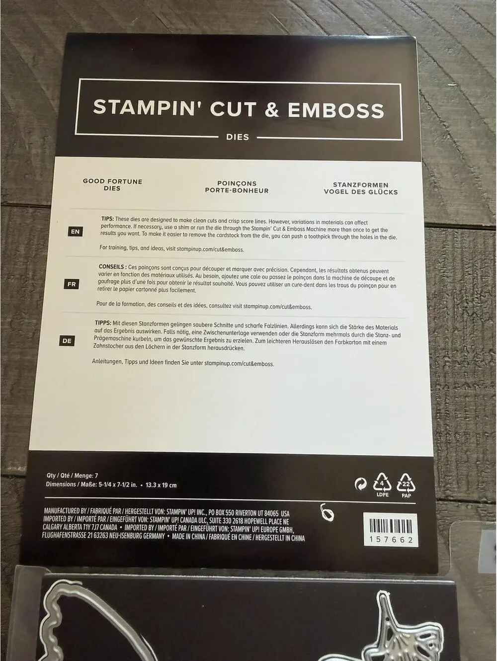 Stampin Up! good preowned