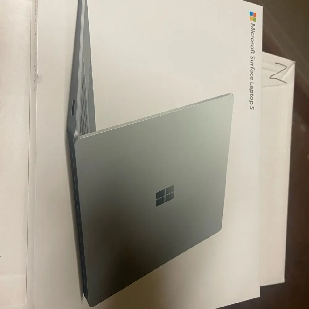 Microsoft Surface Laptop 5 BOX ONLY – Original Packaging Mint Green