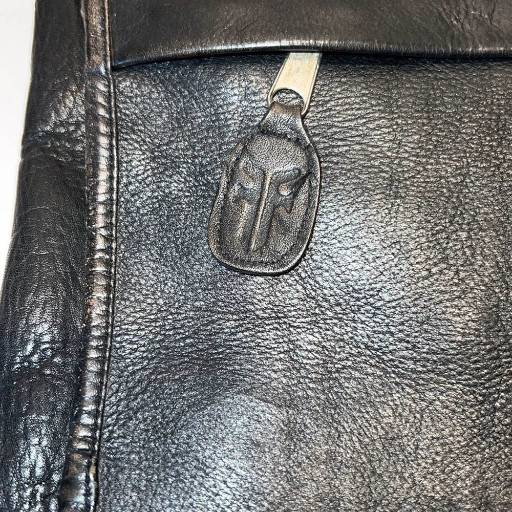 Frye black leather