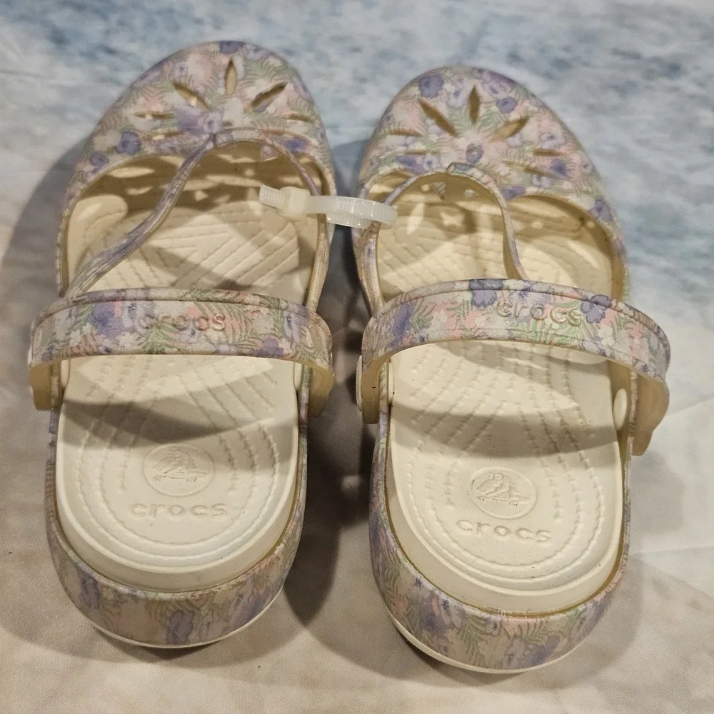 Mary Jane crocs girls