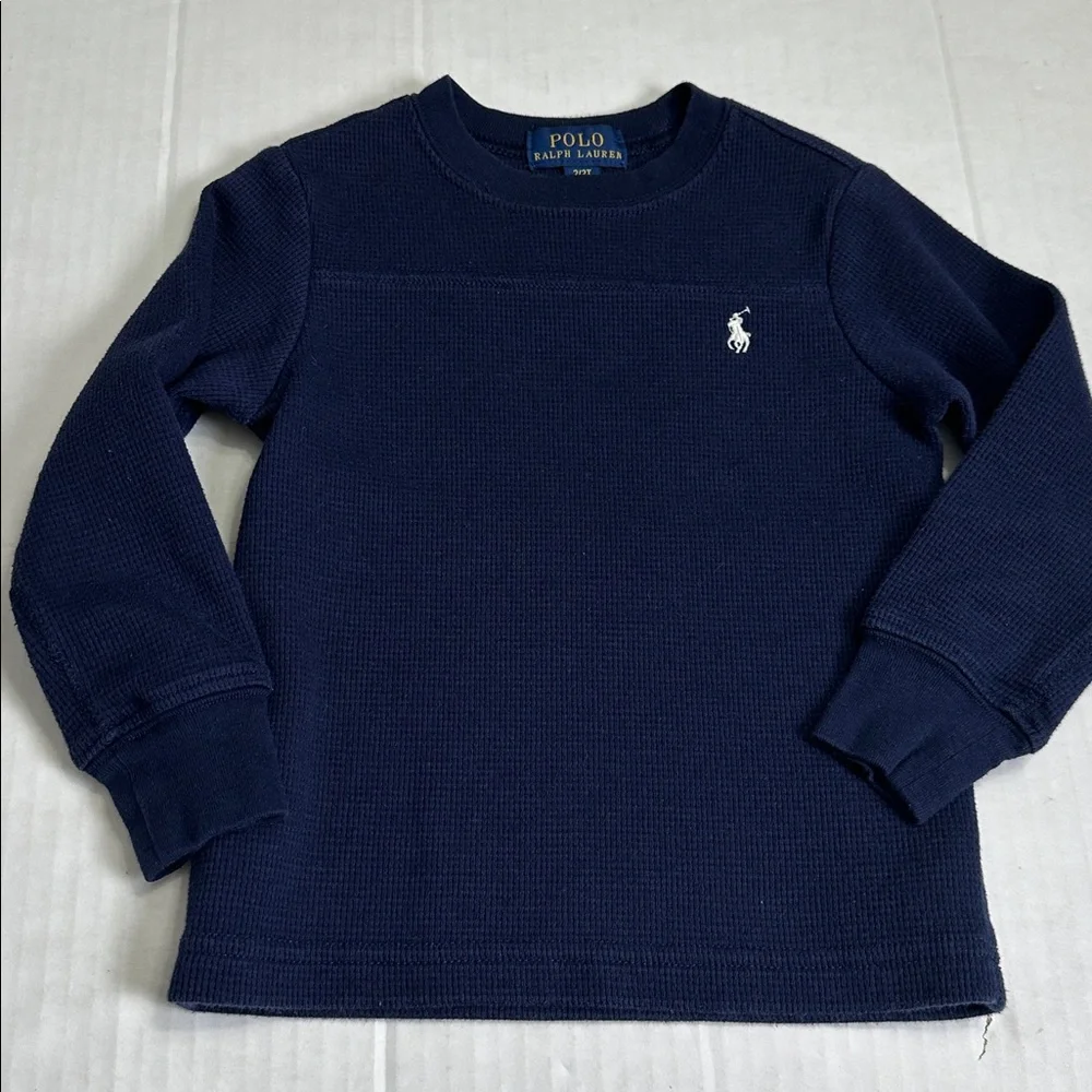 Lot‎ of 4 Toddler Boy 2T Shirt Bundle Long Sleeve Ralph Lauren Adidas