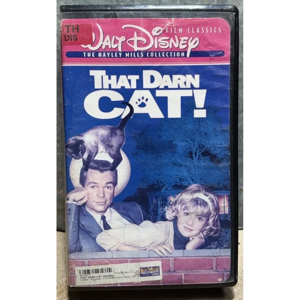 That Darn Cat! VHS Disney Clamshell Hayley Mills