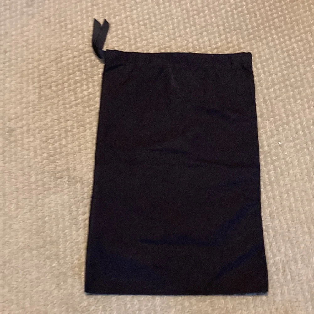 CHANEL BLACK DRAW STRING BIG DUST BAG