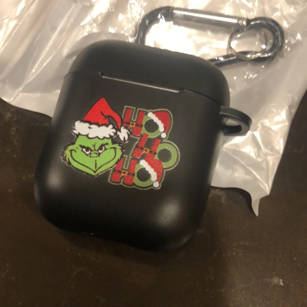 NWT the GRINCH air pod airpod case cover for Apple Christmas gift‎