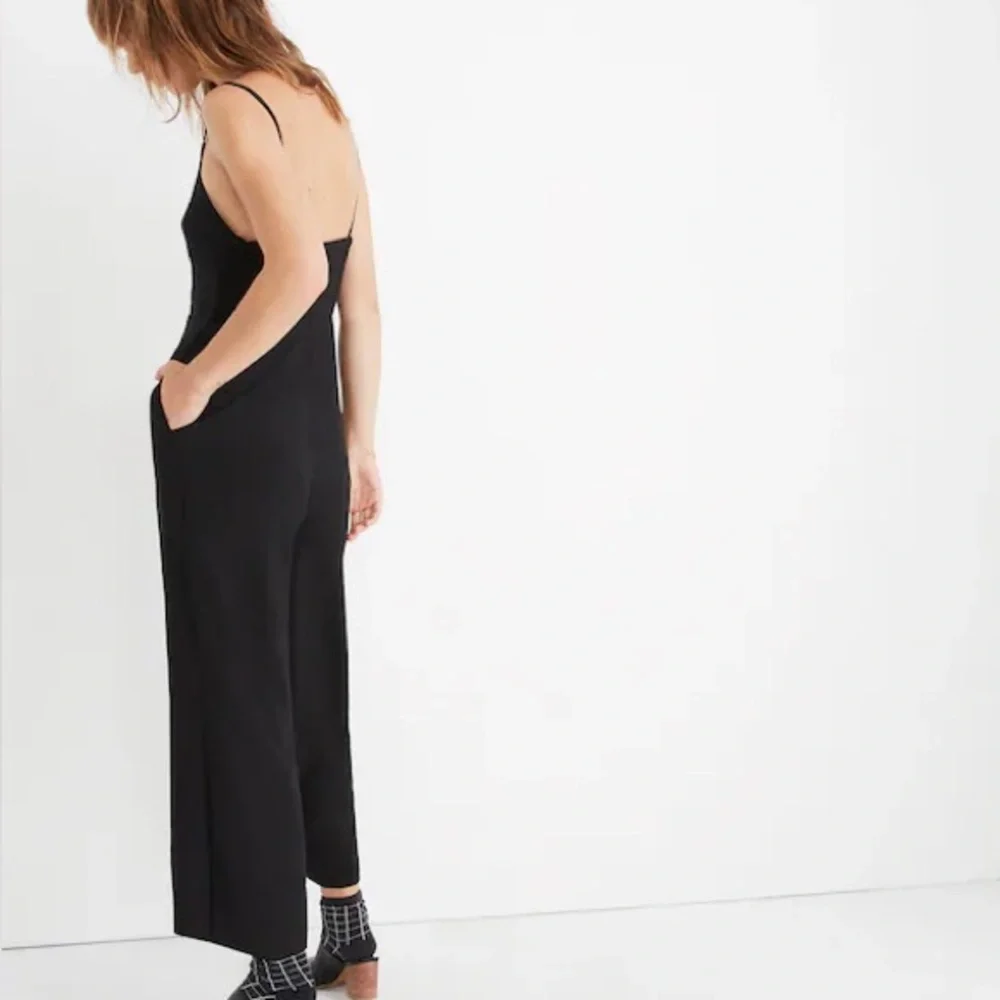 Madewell Thistle Cami Jumpsuit | True Black | Size 2