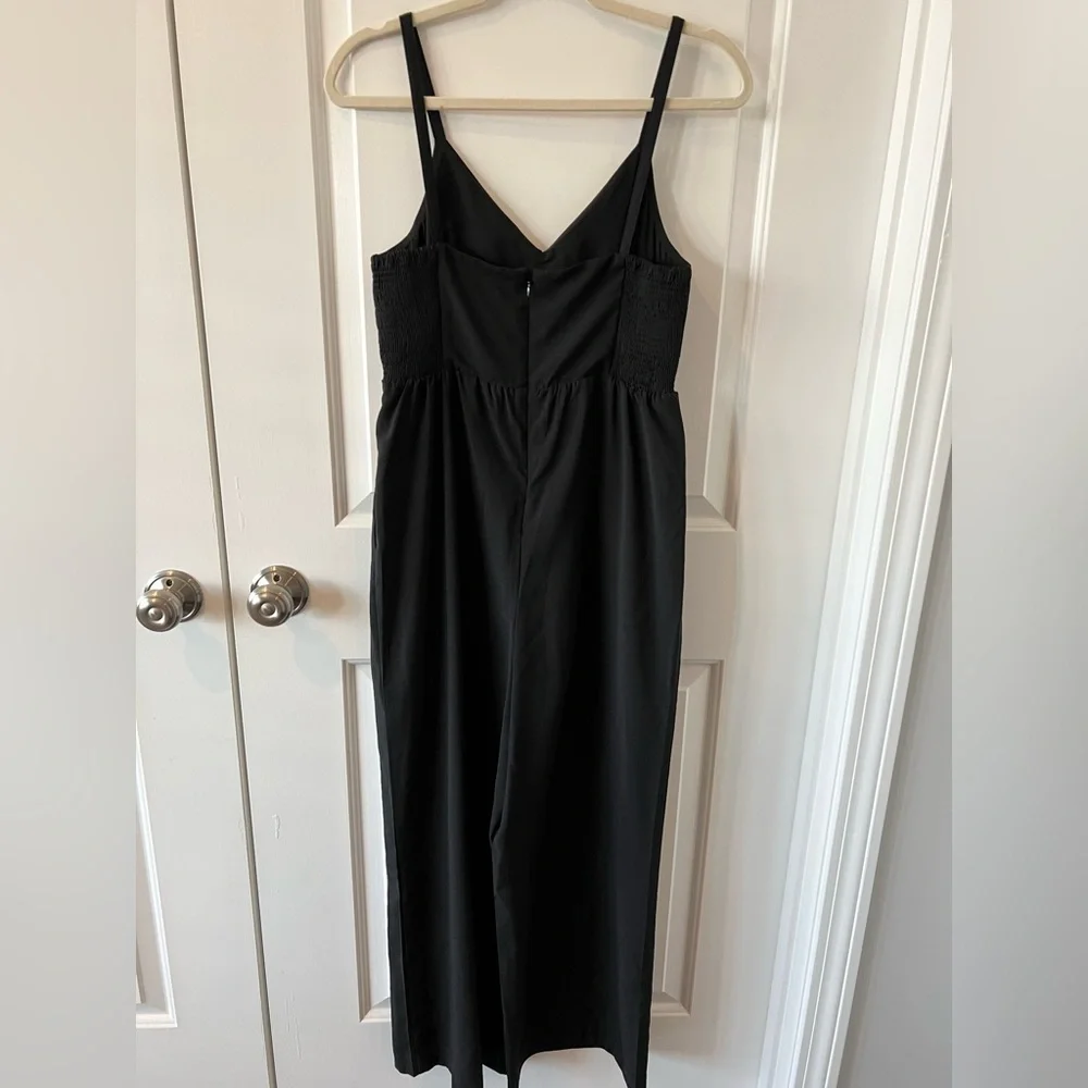 Madewell Thistle Cami Jumpsuit | True Black | Size 2