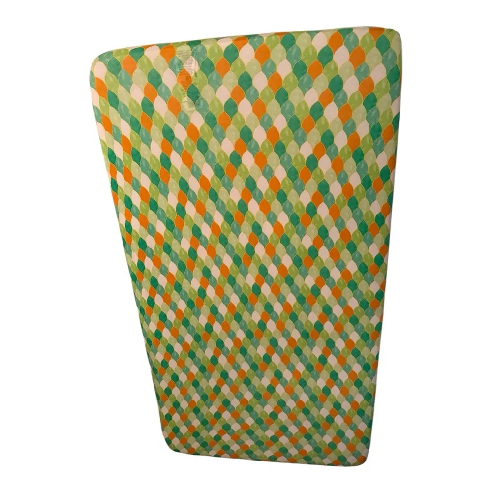 Little Sleepies Dragon Scales crib sheet bedding