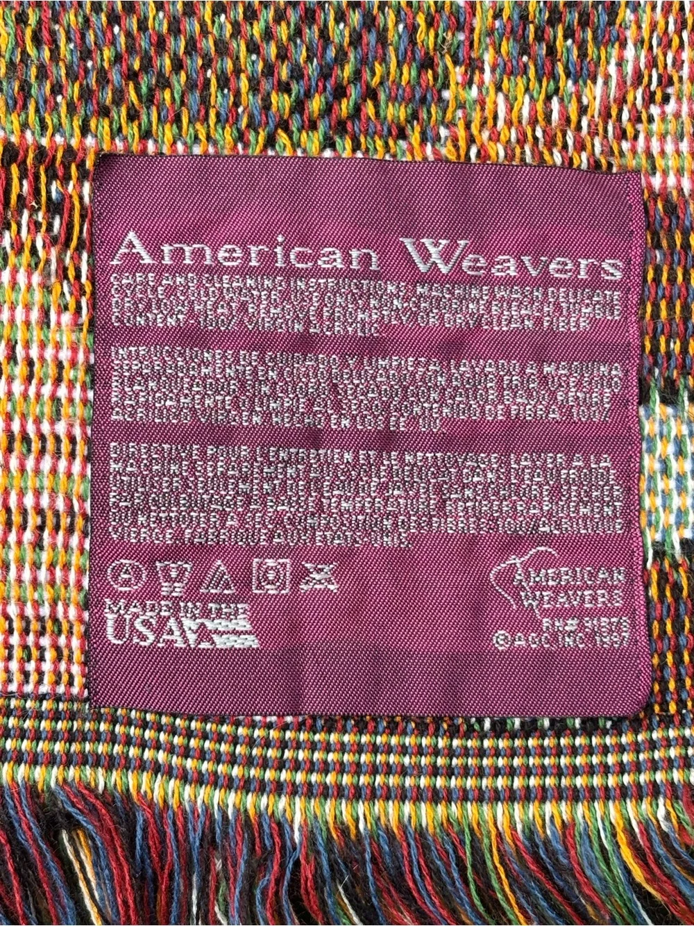 American Weavers multi colored